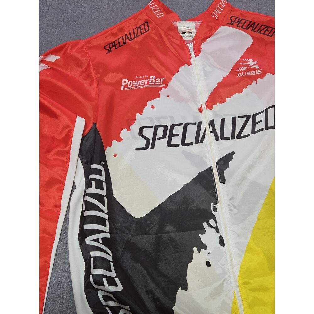 Specialized Ned Overend Jacket Mens Medium Vintage S-Works Wind Breaker 1990 MTB - Picture 2 of 10